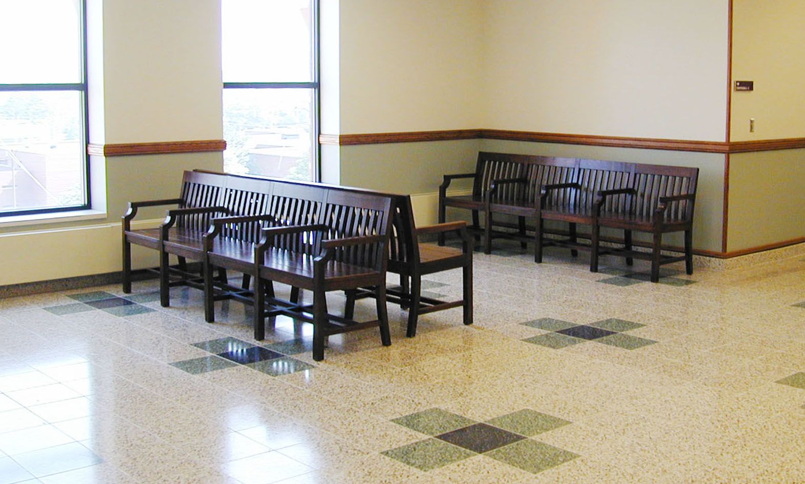 DePaul Bench with Back: Transitional Design & Classic Comfort for Any ...