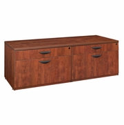 DOUBLE LATERAL LOW CREDENZA- CHERRY <FONT COLOR=GREEN>-FREE SHIPPING-</FONT>