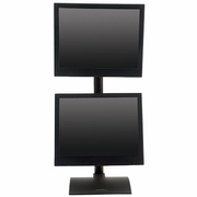 DUAL MONITOR STAND #EH-9109-D:  MOUNT TWO MONITORS VERTICALLY ON 28" POLE. SUPPORTS UP TO 30 LBS PERMONITOR. SIT ON TOP DESK. FREE SHIPPING.</b></font> DUAL MONITOR STAND #EH-9109-D:  MOUNT TWO MONITORS VERTICALLY ON 28" POLE. SUPPORTS UP TO 30 LBS PERMONITOR. SIT ON TOP DESK. FREE SHIPPING.</b></font>
