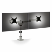 DUAL MONITOR STAND #EH-9163-S-14-FM. POSITION TWO 30" MONITORS SIDE BY SIDE. ADD TO CART FOR FREE SHIPPING. DUAL MONITOR STAND #EH-9163-S-14-FM. POSITION TWO 30" MONITORS SIDE BY SIDE. ADD TO CART FOR FREE SHIPPING.