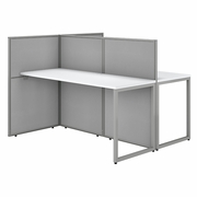 EASY OFFICE 60W 2 PERSON CUBICLE DESK WORKSTATION WITH 45H PANELS.  <FONT COLOR=GREEN>-FREE SHIPPING-</FONT> EASY OFFICE 60W 2 PERSON CUBICLE DESK WORKSTATION WITH 45H PANELS.  <FONT COLOR=GREEN>-FREE SHIPPING-</FONT>