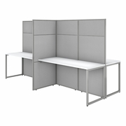 EASY OFFICE 60W 4 PERSON CUBICLE DESK WORKSTATION WITH 66H PANELS.  <FONT COLOR=GREEN>-FREE SHIPPING-</FONT> EASY OFFICE 60W 4 PERSON CUBICLE DESK WORKSTATION WITH 66H PANELS.  <FONT COLOR=GREEN>-FREE SHIPPING-</FONT>