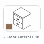 EDGE-30"-LAMINATE-2-DRAWER-LATERAL-FILE-SAHARA RIDGE-FREE SHIPPING
