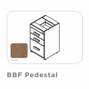 EDGE LAMINATE BOX/BOX/FILE SURFACE-SUPPORTING PEDESTAL SAHARA RIDGE -FREE SHIPPING