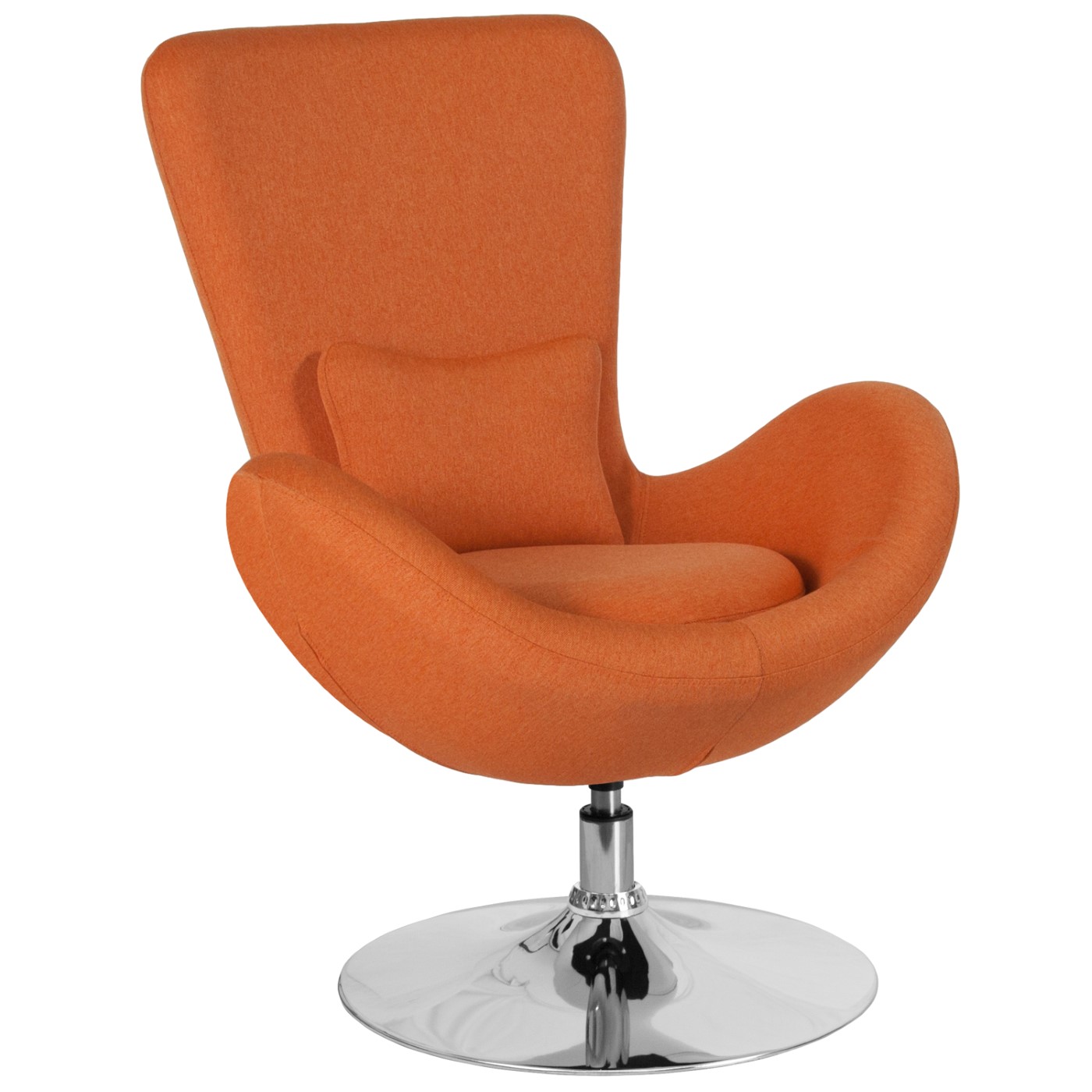 EGG SERIES ORANGE FABRIC SIDE RECEPTION CHAIR <font color=green>FREE SHIPPING!</font> EGG SERIES ORANGE FABRIC SIDE RECEPTION CHAIR <font color=green>FREE SHIPPING!</font>