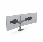 EH5 DUAL MONITOR<br>STATIC POLE MOUNT<br>FOR UP TO 32" MONITORS