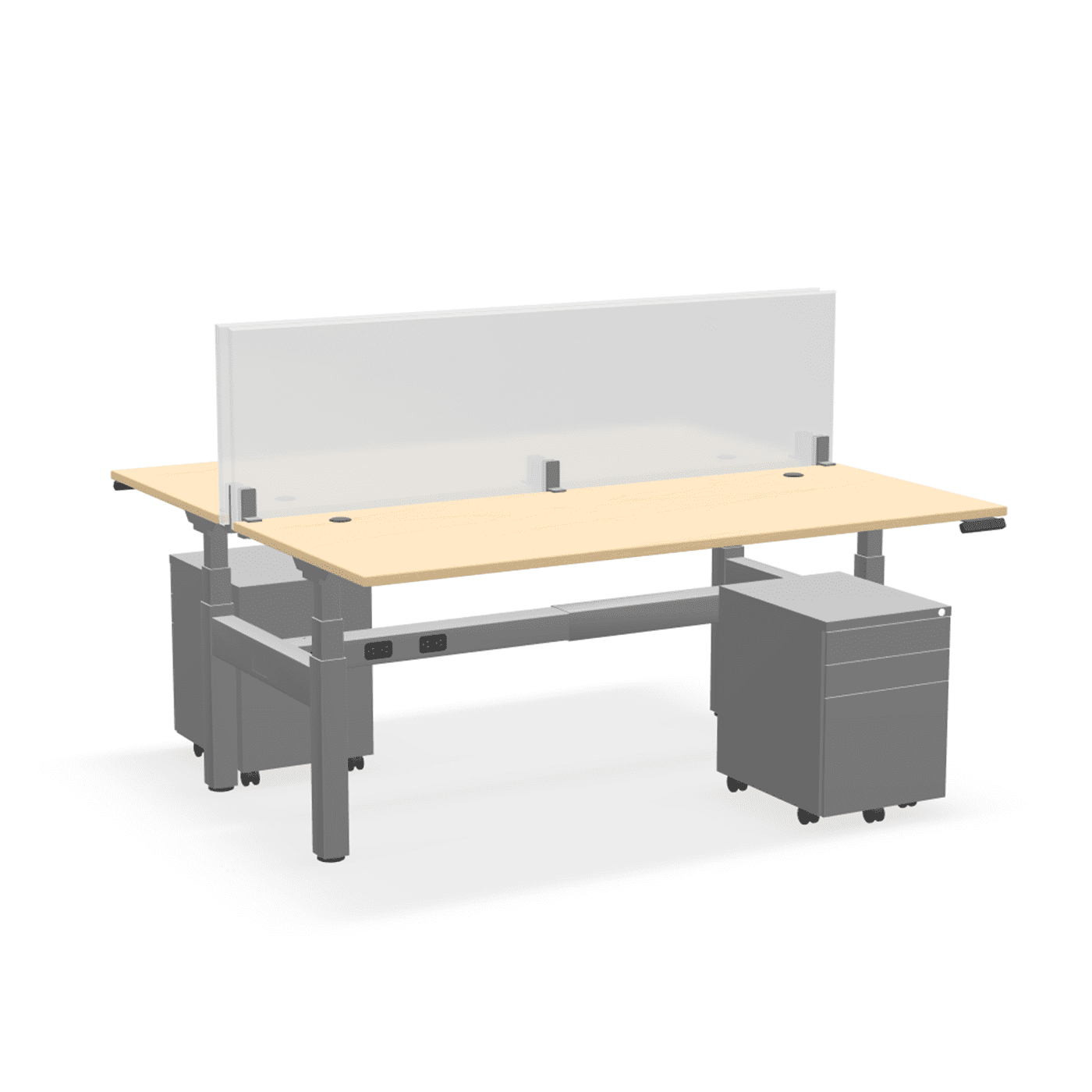 ^EHOMEBOOST^ PRO 30"x72"<br> ELECTRIC STANDING DESK<br> 2-STATION: SONIC MAPLE & SILVER<br>WITH SURFACE MOUNT GLASS DIVIDERS & MOBILE FILE CABINET<br><font color=red>Contact Us:</font><a href="mailto:tom@ergonomichome.com">tom@ergonomichome.com</a></font><br>Or Call: <a href="tel:+18775502678">877-550-2678</a> ^EHOMEBOOST^ PRO 30"x72"<br> ELECTRIC STANDING DESK<br> 2-STATION: SONIC MAPLE & SILVER<br>WITH SURFACE MOUNT GLASS DIVIDERS & MOBILE FILE CABINET<br><font color=red>Contact Us:</font><a href="mailto:tom@ergonomichome.com">tom@ergonomichome.com</a></font><br>Or Call: <a href="tel:+18775502678">877-550-2678</a>