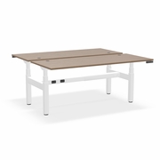 ^EHOMEBOOST^ PRO<br>SIT STAND DESK<br> 30"x72" 2 PERSON:<br>SARAHA RIDGE & WHITE<br><font color=red>Contact Us:</font><a href="mailto:tom@ergonomichome.com">tom@ergonomichome.com</a></font><br>Or Call: <a href="tel:+18775502678">877-550-2678</a>