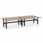 ^EHOMEBOOST^ PRO<br>STAND UP DESK<br> 30"x72" 4 PERSON:<br>SAHARA RIDGE & BLACK<br><font color=red>Contact Us:</font><a href="mailto:tom@ergonomichome.com">tom@ergonomichome.com</a></font><br>Or Call: <a href="tel:+18775502678">877-550-2678</a>