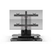 ERGONOMIC HOME ELECTRIC STANDING DESK ONE TOUCH TWO OVER TWO QUAD MONITOR STAND. FREE SHIPPING!  ERGONOMIC HOME ELECTRIC STANDING DESK ONE TOUCH TWO OVER TWO QUAD MONITOR STAND. FREE SHIPPING!