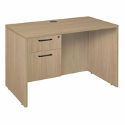 Ergonomic Home Heritage 42 x 24 in. Executive Desk with Single Pedestal Drawer Unit- Noble Oak<br><FONT COLOR=GREEN>-FREE SHIPPING-</FONT>