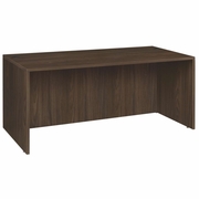 Ergonomic Home Heritage 66 in. Desk Shell- Neo Walnut<br><FONT COLOR=GREEN>-FREE SHIPPING-</FONT>