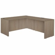 Ergonomic Home Heritage 71 x 82 in. Executive L Desk Shell- Noble Oak<br><FONT COLOR=GREEN>-FREE SHIPPING-</FONT>