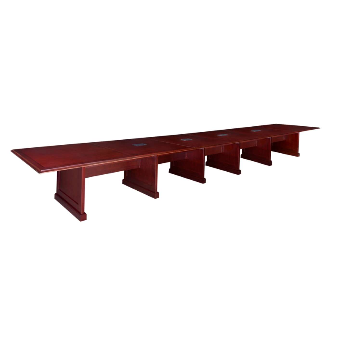 Ergonomic Home Monarch 24 ft. Traditional Conference Table with 4 Charging Ports- Mahogany<br><FONT COLOR=GREEN>-FREE SHIPPING-</FONT> Ergonomic Home Monarch 24 ft. Traditional Conference Table with 4 Charging Ports- Mahogany<br><FONT COLOR=GREEN>-FREE SHIPPING-</FONT>