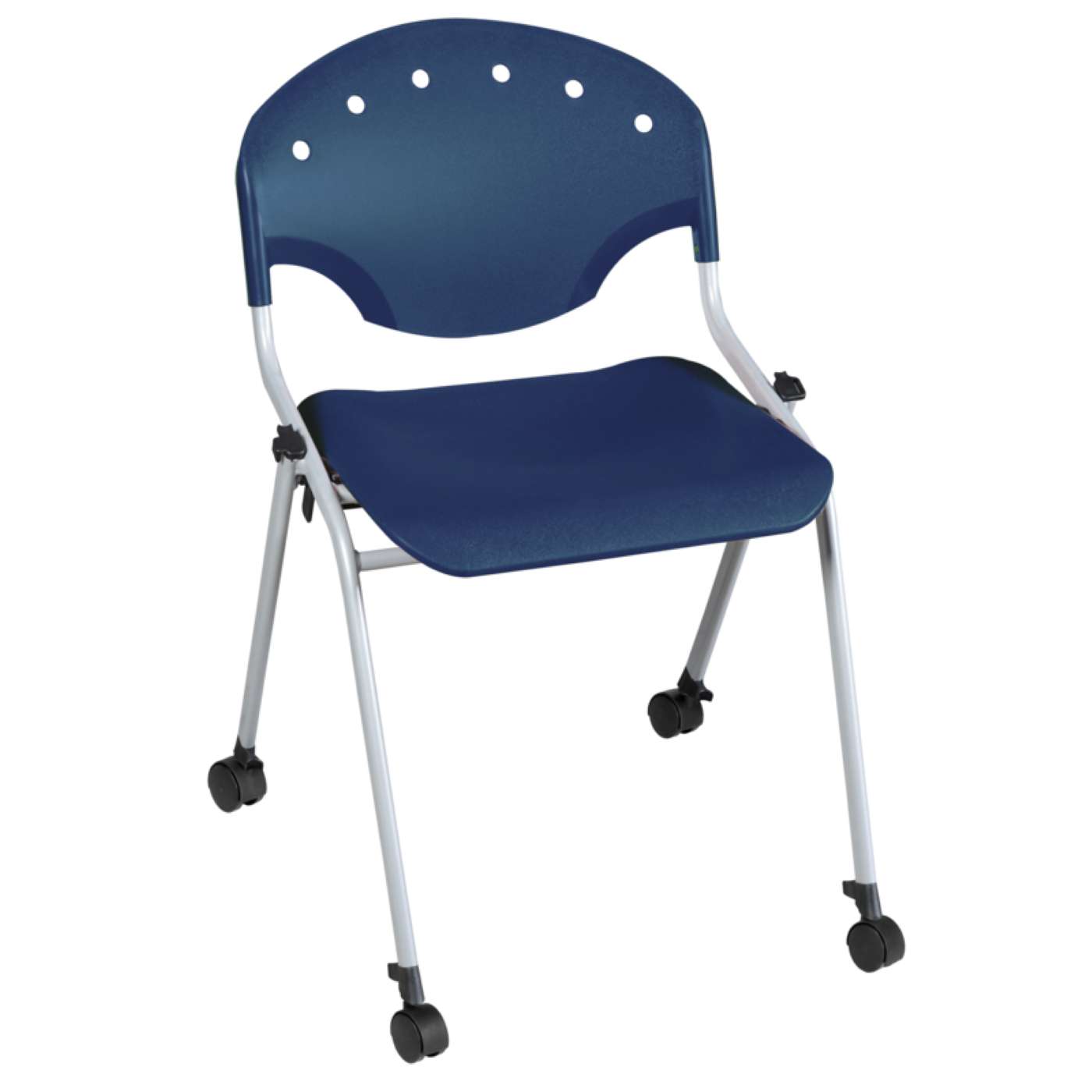 Ergonomic Home Nova Classroom Training Mobile Stack Chair Armless - Navy Blue<br><FONT COLOR=GREEN>-FREE SHIPPING-</FONT> Ergonomic Home Nova Classroom Training Mobile Stack Chair Armless - Navy Blue<br><FONT COLOR=GREEN>-FREE SHIPPING-</FONT>