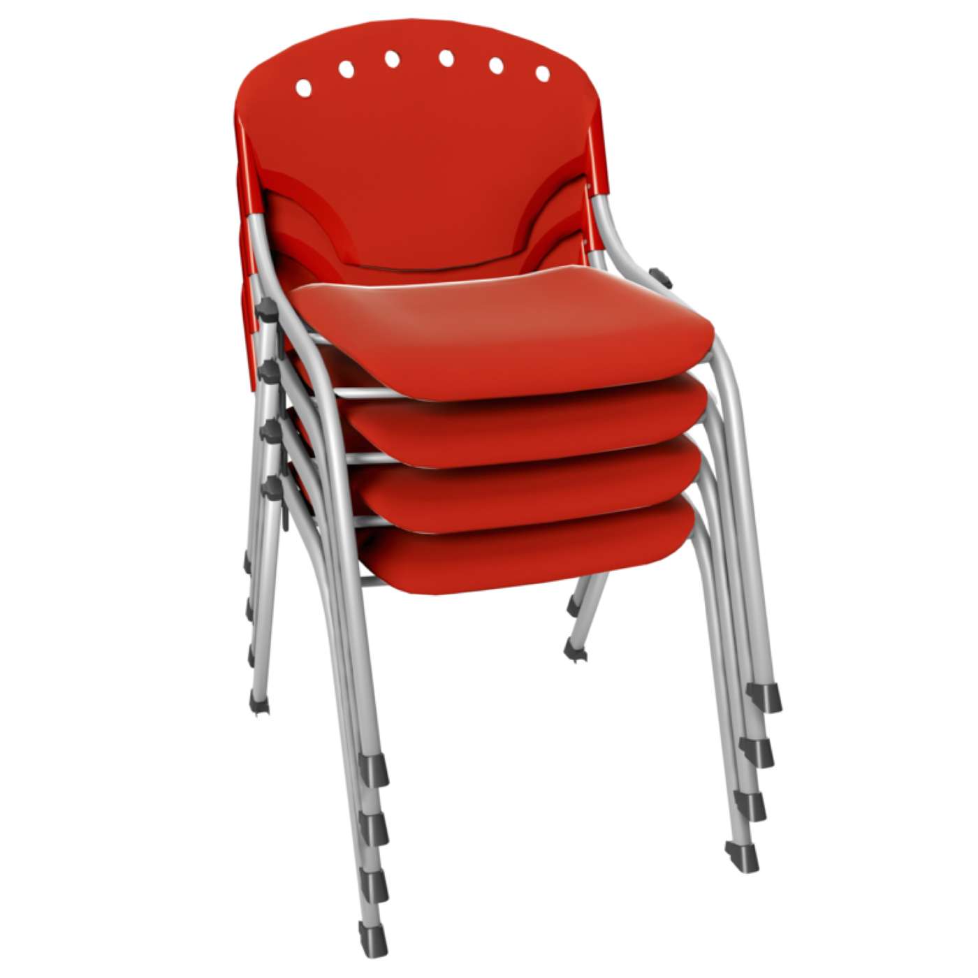 Ergonomic Home Nova Classroom Training Stack Chair Armless - Red - 4 Pack<br><FONT COLOR=GREEN>-FREE SHIPPING-</FONT> Ergonomic Home Nova Classroom Training Stack Chair Armless - Red - 4 Pack<br><FONT COLOR=GREEN>-FREE SHIPPING-</FONT>