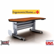 Ergonomic Home PACS Radiology Desk 