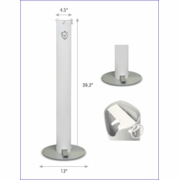 ERGONOMIC HOME SANITIZATION STATION. NO CONTACT WITH HANDS. FREE SHIPPING IN 4 BIZ DAYS! VIDEO: