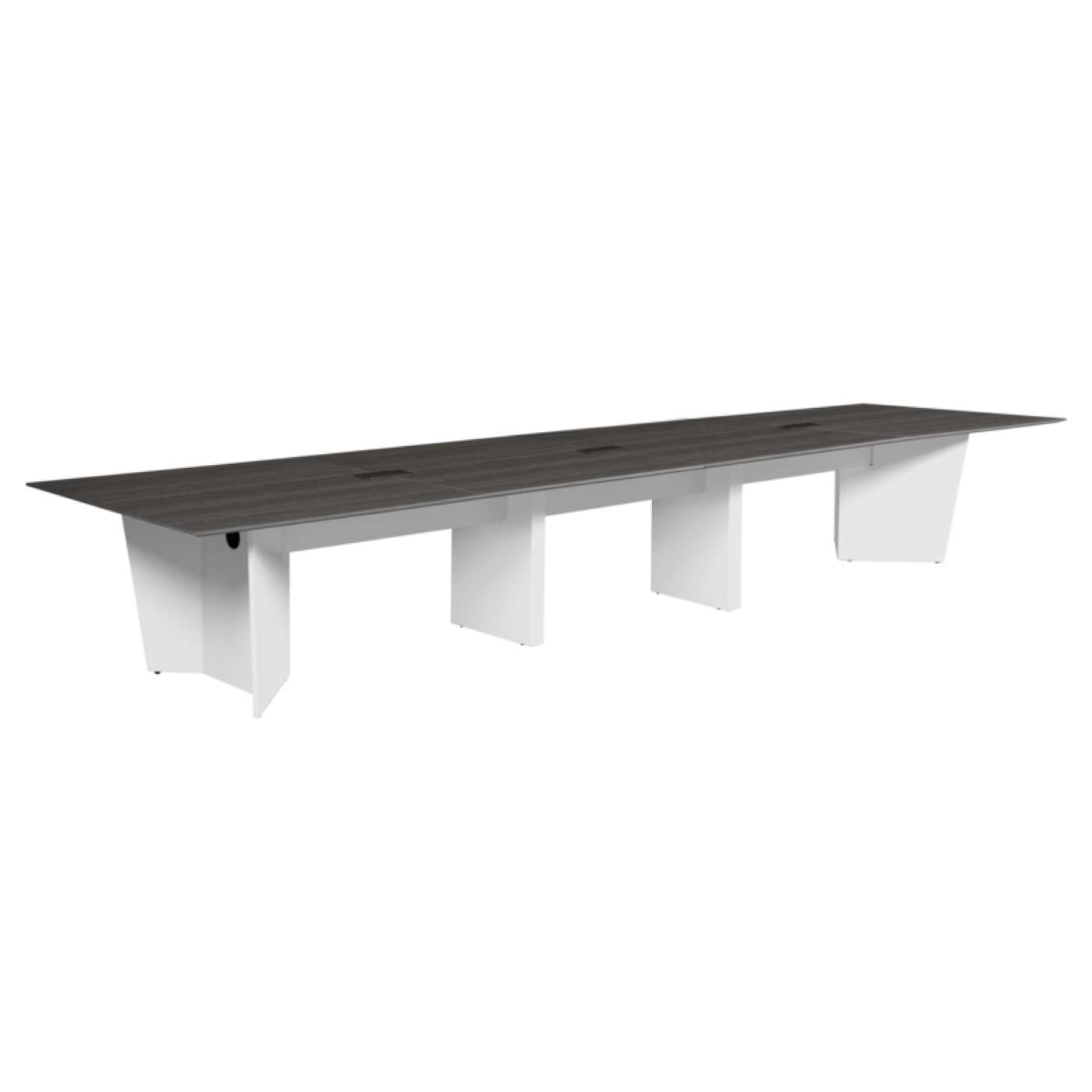 Forma 192" Conference Table with Power Data Grommet- Ash Grey/ White<br><FONT COLOR=GREEN>-FREE SHIPPING-</FONT> Forma 192" Conference Table with Power Data Grommet- Ash Grey/ White<br><FONT COLOR=GREEN>-FREE SHIPPING-</FONT>