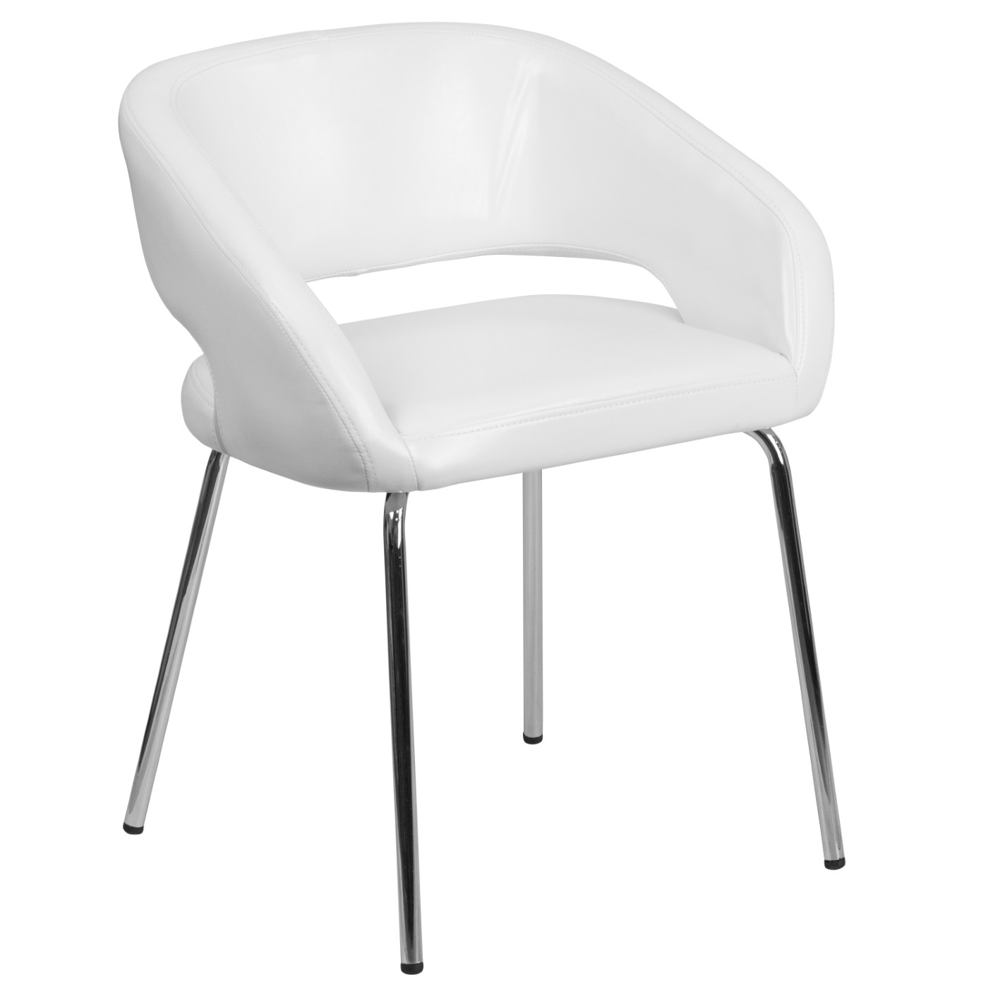 FUSION SERIES CONTEMPORARY WHITE LEATHERSOFT SIDE RECEPTION CHAIR: <font color=green>FREE SHIPPING!</font> FUSION SERIES CONTEMPORARY WHITE LEATHERSOFT SIDE RECEPTION CHAIR: <font color=green>FREE SHIPPING!</font>
