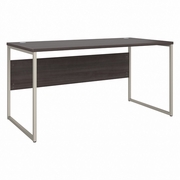 HYBRID 60W X 30D COMPUTER TABLE DESK WITH METAL LEGS: STORM GRAY <FONT COLOR=GREEN>-FREE SHIPPING-</FONT>
