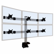 INNOVATIVE BILD 3 OVER 3 MONITOR MOUNT.  BUILT LIKE A SKYSCRAPER. FREE SHIPPING. INNOVATIVE BILD 3 OVER 3 MONITOR MOUNT.  BUILT LIKE A SKYSCRAPER. FREE SHIPPING.