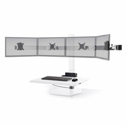 INNOVATIVE EH-WNST-4 WINSTON WORKSTATION QUAD FREESTANDING SIT-STAND. FREE SHIPPING.