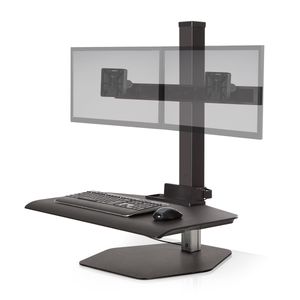 INNOVATIVE EH-WNST-2-CW WINSTON WORKSTATION� DUAL WITH COMPACT WORKSURFACE.