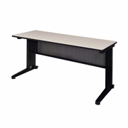 ION FIXED HEIGHT 72 X 24 IN. SEMINAR TRAINING TABLE- MAPLE. FREE SHIPPING.
