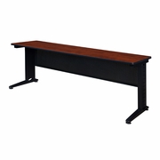 ION FIXED HEIGHT 84 X 24 IN. SEMINAR TRAINING TABLE- CHERRY. FREE SHIPPING.