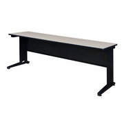 ION FIXED HEIGHT 84 X 24 IN. SEMINAR TRAINING TABLE- MAPLE. FREE SHIPPING.