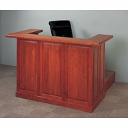 JUDGES DESK. COURTROOM BENCH. CONTEMPORARY, TRANSITIONAL, TRADITIONAL. 