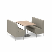 KENSINGTON - STRAIGHT<br>AIRPORT BOOTH SEATING KENSINGTON - STRAIGHT<br>AIRPORT BOOTH SEATING