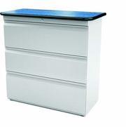 LATERAL FILE CABINET<br>FOR USE WITH ERGOTRAC & ERGOFITT<br> CONTROL CONSOLE DESKS LATERAL FILE CABINET<br>FOR USE WITH ERGOTRAC & ERGOFITT<br> CONTROL CONSOLE DESKS