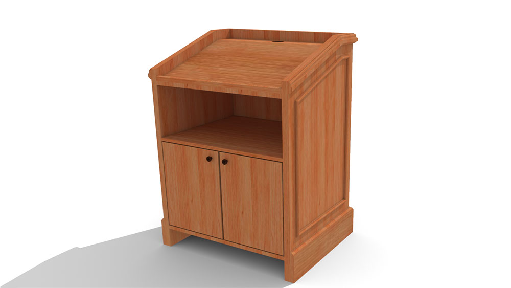 LECTERN SIZES WxDxH: 24x20x48 LECTERN SIZES WxDxH: 24x20x48