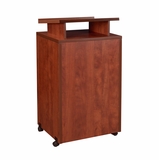 LECTERN PODIUM- CHERRY <FONT COLOR=GREEN>-FREE SHIPPING-</FONT>