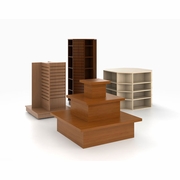 LIBRARY DISPLAY SHELVING