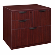 LOCKING LATERAL FILE CABINET- MAHOGANY <FONT COLOR=GREEN>-FREE SHIPPING-</FONT>