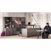 MADE IN USA DESK & CREDENZA SHELLS - <font color=green>BRIDGES - CREDENZAS - RETURNS - IN STOCK W/FREE SHIPPING.</font> ORDER NOW WHILE INVENTORIES LAST!