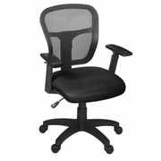MESH BACK SWIVEL TASK OFFICE CHAIR WITH HEIGHT ADJUSTABLE ARMS- BLACK <FONT COLOR=GREEN>-FREE SHIPPING-</FONT> MESH BACK SWIVEL TASK OFFICE CHAIR WITH HEIGHT ADJUSTABLE ARMS- BLACK <FONT COLOR=GREEN>-FREE SHIPPING-</FONT>
