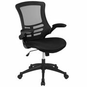 MID-BACK BLACK MESH SWIVEL ERGONOMIC TASK OFFICE CHAIR WITH FLIP-UP ARMS, BIFMA CERTIFIED: <font color=green>FREE SHIPPING!</font> MID-BACK BLACK MESH SWIVEL ERGONOMIC TASK OFFICE CHAIR WITH FLIP-UP ARMS, BIFMA CERTIFIED: <font color=green>FREE SHIPPING!</font>