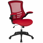 MID-BACK RED MESH SWIVEL ERGONOMIC TASK OFFICE CHAIR WITH FLIP-UP ARMS: <font color=green>FREE SHIPPING!</font> MID-BACK RED MESH SWIVEL ERGONOMIC TASK OFFICE CHAIR WITH FLIP-UP ARMS: <font color=green>FREE SHIPPING!</font>