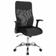 MILFORD HIGH BACK ERGONOMIC OFFICE CHAIR WITH CONTEMPORARY MESH DESIGN IN BLACK AND WHITE: <font color=green>FREE SHIPPING!</font> MILFORD HIGH BACK ERGONOMIC OFFICE CHAIR WITH CONTEMPORARY MESH DESIGN IN BLACK AND WHITE: <font color=green>FREE SHIPPING!</font>
