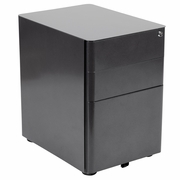 MODERN 3-DRAWER MOBILE LOCKING FILING CABINET WITH ANTI-TILT MECHANISM AND HANGING DRAWER FOR LEGAL & LETTER FILES, BLACK: <font color=green>FREE SHIPPING!</font> MODERN 3-DRAWER MOBILE LOCKING FILING CABINET WITH ANTI-TILT MECHANISM AND HANGING DRAWER FOR LEGAL & LETTER FILES, BLACK: <font color=green>FREE SHIPPING!</font>