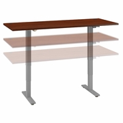 MOVE 40 SERIES BY  72W X 30D HEIGHT ADJUSTABLE STANDING DESK. <FONT COLOR=GREEN>-FREE SHIPPING-</FONT>