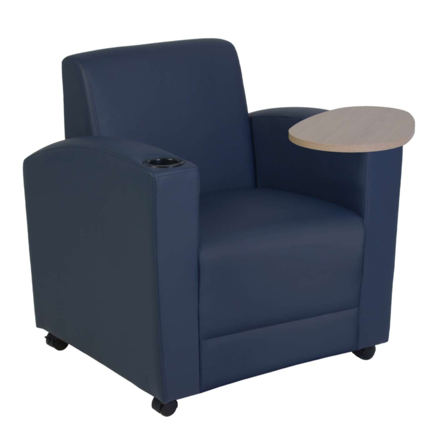 Nova Tablet Arm Chair- Navy Blue/Noble Oak<br><FONT COLOR=GREEN>-FREE SHIPPING-</FONT> Nova Tablet Arm Chair- Navy Blue/Noble Oak<br><FONT COLOR=GREEN>-FREE SHIPPING-</FONT>