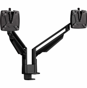 Novus CLU Duo Monitor Arm Set, Easy Alignment for Side-By-Side Viewing, 3-in-1 Mount, Fast Installation, Black