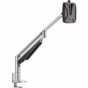 Novus CLU II c Monitor Arm - Taller Profile for Larger Monitors - Fast Installation - 3-in-1 Desk Mount, Silver Novus CLU II c Monitor Arm - Taller Profile for Larger Monitors - Fast Installation - 3-in-1 Desk Mount, Silver