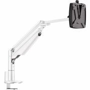 Novus CLU III c Monitor Arm - Designed for Low Viewing Angle- Fast Installation - 3-in-1 Desk Mount - White Novus CLU III c Monitor Arm - Designed for Low Viewing Angle- Fast Installation - 3-in-1 Desk Mount - White
