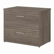 OFFICE 500 36W 2 DRAWER LATERAL FILE CABINETASSEMBLED: MODERN HICKORY <FONT COLOR=GREEN>-FREE SHIPPING-</FONT>